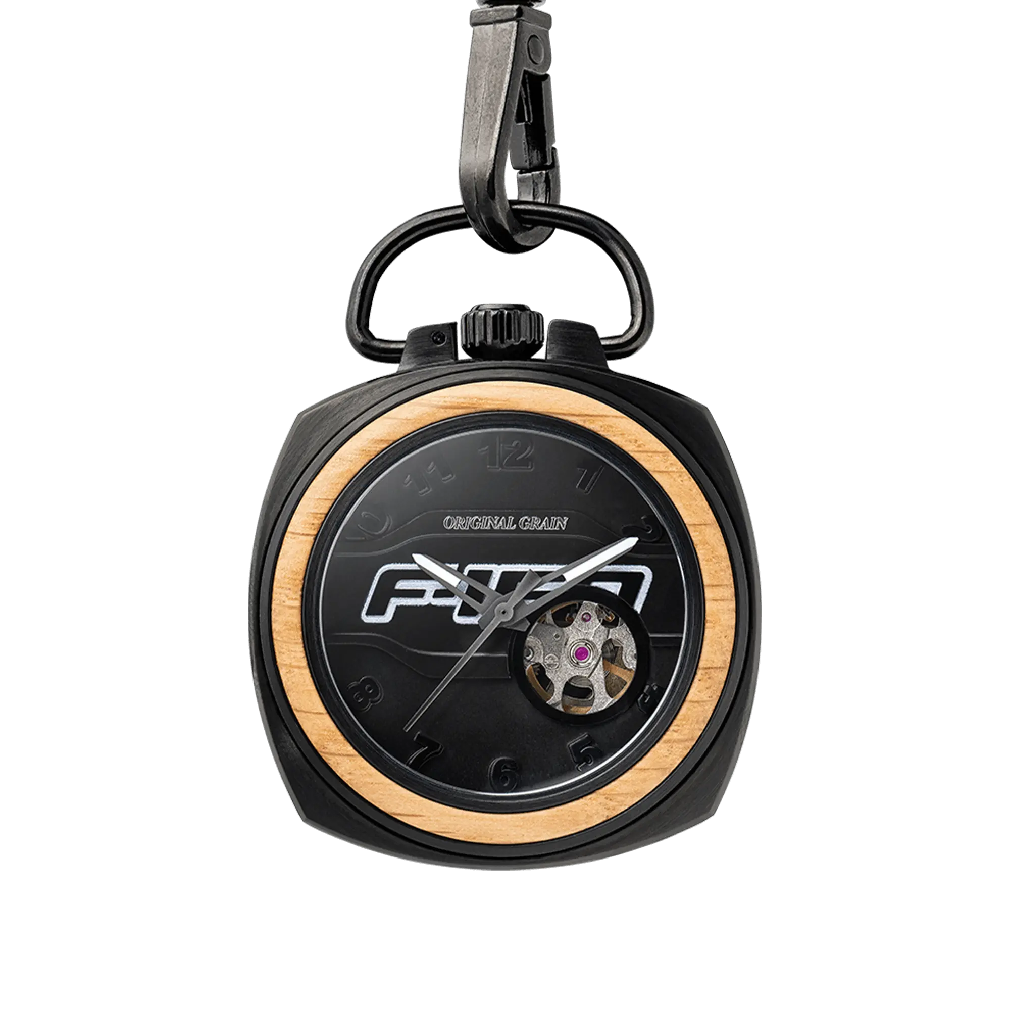 Unisex Vintage Ford.com Pocket Watch - Rugged Craftsmanship Fashion Accessory for Daily Wear, Reliable, Classic Style Pocket & Fob Watches