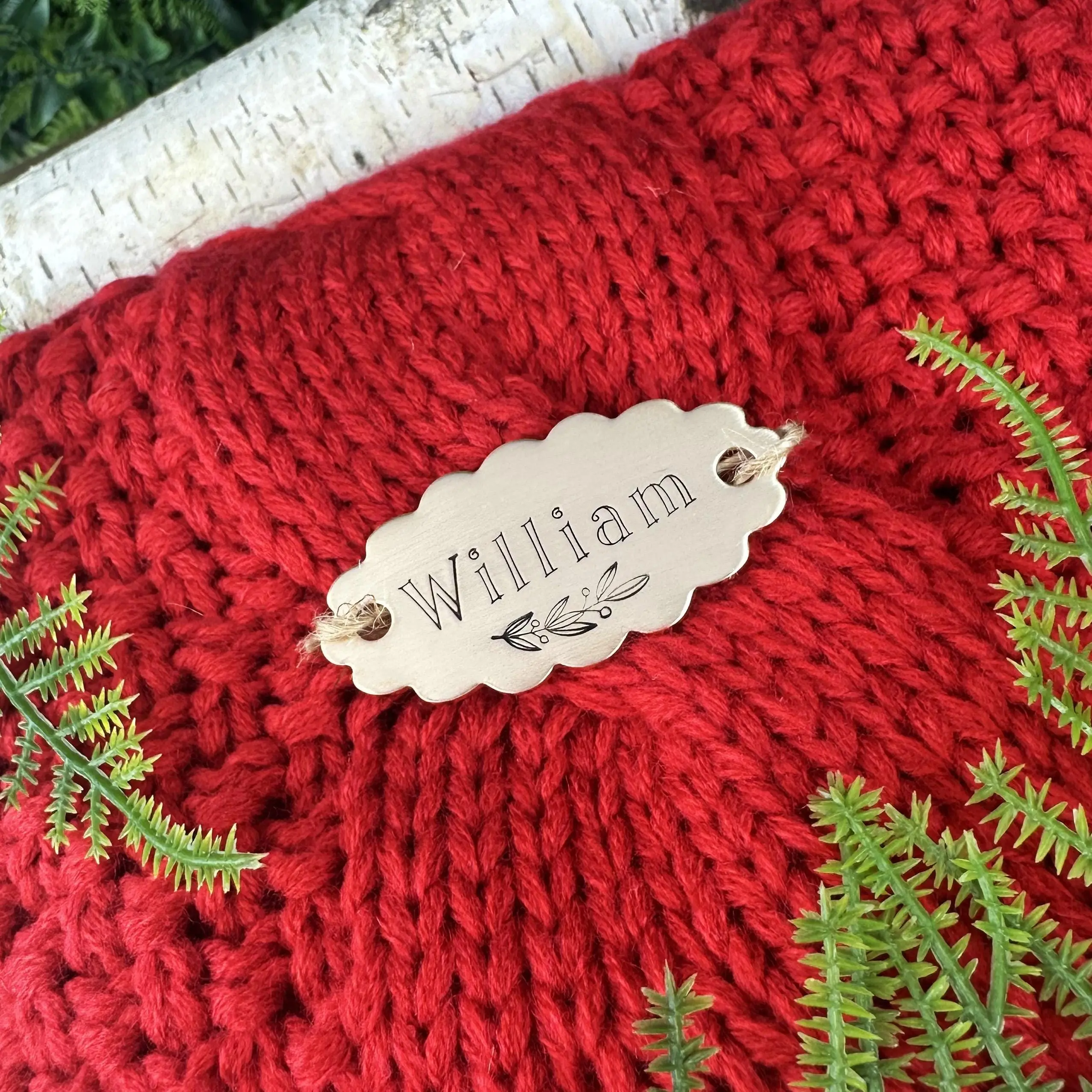 Personalized Stocking Tag