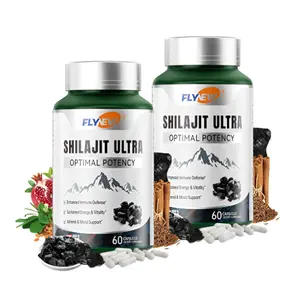 2 bottls of Optimal Potency | Shilajit Ultra | Adaptogen  Energy Stamina Immune Antioxidants | Made in USA | 60 Capsules Healthcare Vitamin | Fitness Endurance supplement | Gym edible dietary | Gluten- Free Formula