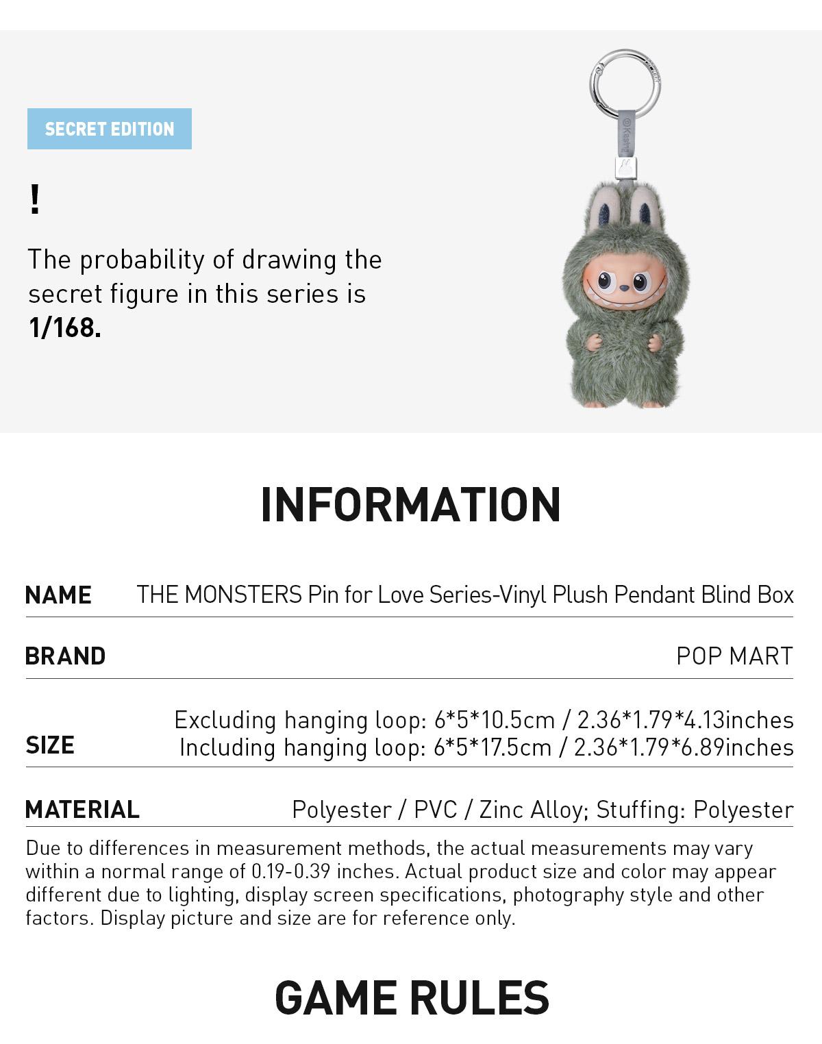 Unboxing-THE MONSTER Pin for Love Series-Vinyl Plush Pendant blind box (A-M)-3.0
