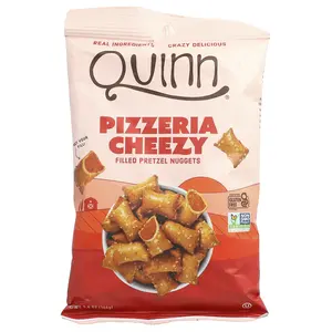 Quinn Snacks Filled Pretzel Nuggets, Pizzeria Cheezy , 5.8 oz (164 g)