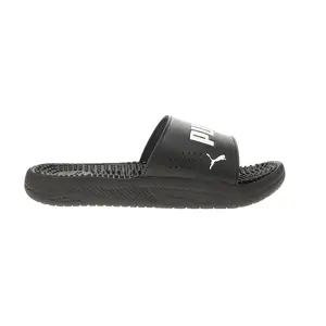 PUMA Mens Softride Massage Slide Casual Sandals Casual - Black