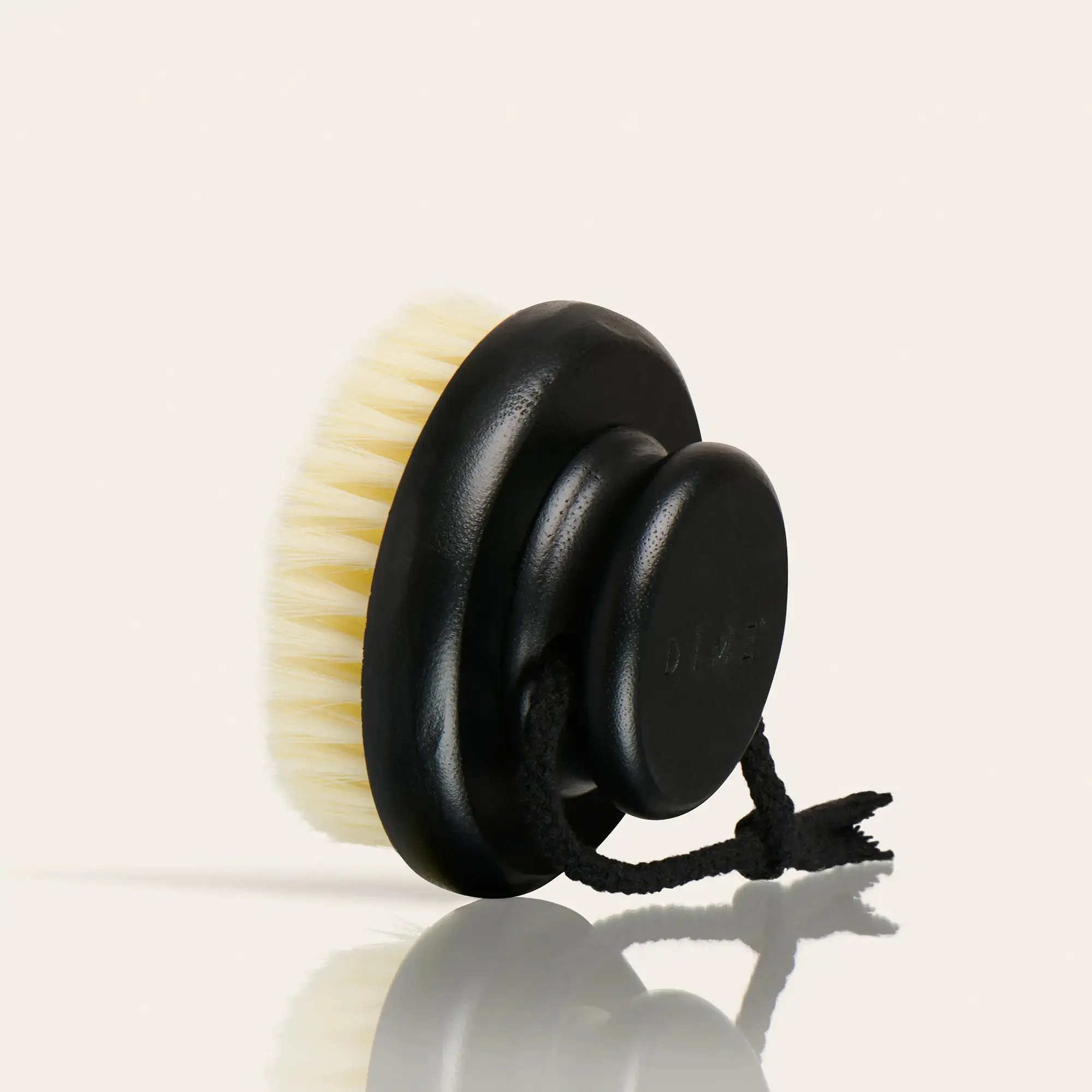 DIME Beauty Natural Bamboo Dry Brush – Exfoliating Body Brush for Smoother Skin, Circulation Boost & Lymphatic Drainage