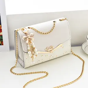 2026 New Chain Crossbody Women's Bag, Korean Style, Trendy and Versatile, High-End Shoulder Bag with Sequins