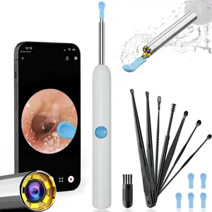 Ear Hygiene Set, HD Visual Earwax Removal Tool with Camera, 1080P HD Camera Ear Cleaner, Compatible with iPhone and Android Phones, Spring Gift Set