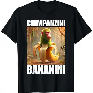 Chimpanzini Bananini - Italian Brainrot Meme T-Shirt