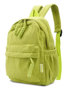 Packable Corduroy Backpack - Lightweight Travel Pack,Unisex Bookbag with Adjustable Straps,for Outdoor Sports School Work Daily Use, Gift