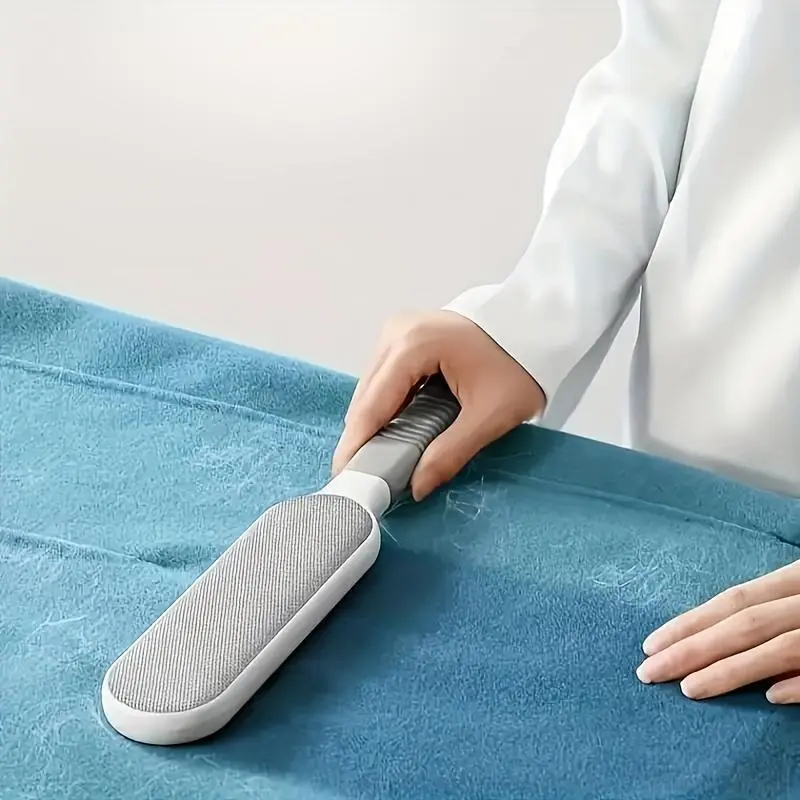 [NEW] Double-Sided Self-Cleaning Lint Remover Brushes, 2-Pack Multi-Pack Pet Hair Removal Tool for Rabbit, Clothes & Sofa, Easy Cleanup for Right Handed Users, Universal, Effective Removal Of Loose Hair And Lint