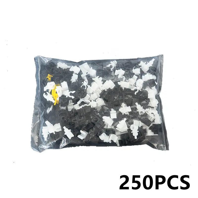 250PCS Mixed-Type Thickened ABS Reinforced Car Headliner Support Rods, Black and White Car Interior Accessories with Secure Grip to Prevent Breakage & Fall for Vehicles, Cars, Prevents Fall