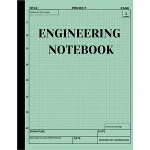 Engineering Notebook: 100 Pages Grid Format, Engineer Lab Quadrille Graph Paper ,Math, Engineering Math Physics ,Space Science Technology, Graph Paper ... Student, Architect, Scientist, Designer Paperback – March 20, 2025