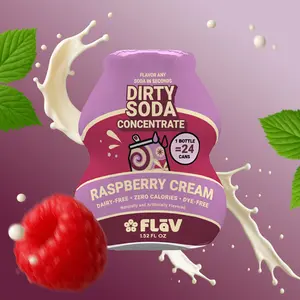 Raspberry Cream Dirty Soda Concentrate Raspberry Cream Dirty Soda Concentrate