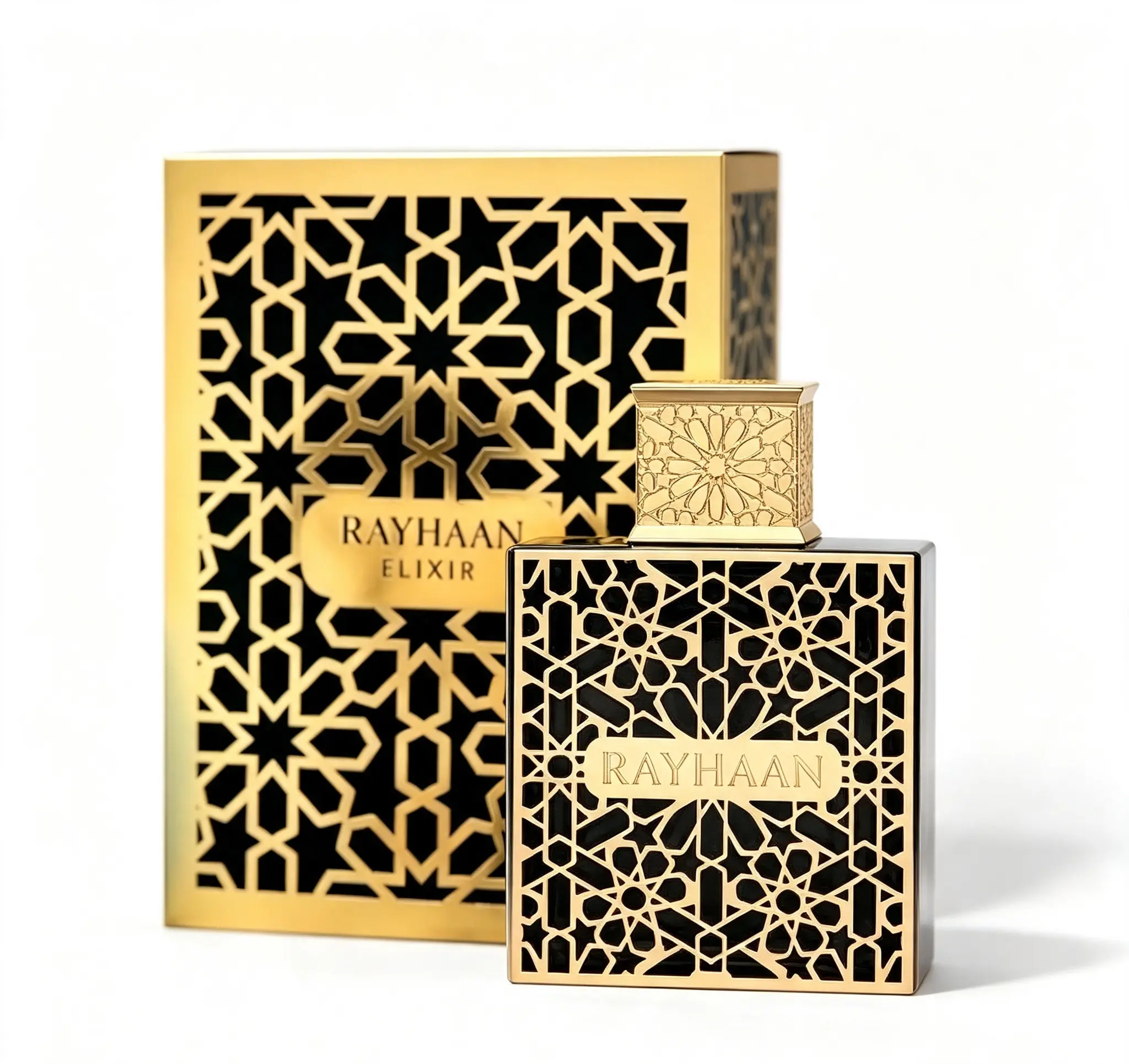 Rayhaan Elixir Eau de Parfum Spray for Unisex 100ml / 3.4 fl oz – Long-Lasting Luxury Fragrance, Warm & Captivating Unisex Scent, Everyday & Evening Wear, Perfect Gift for Him & Her