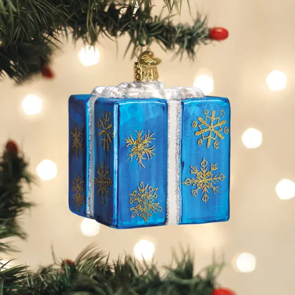 Hanukkah Gift Box Decor - Festival of Lights Ornament, Holiday Gift for Home Decor, Festive Party Supply
