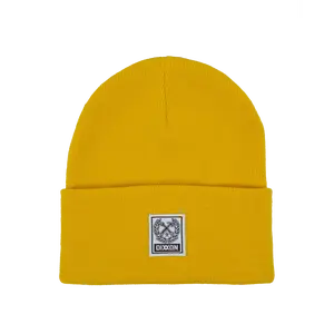 Ribbed Beanie - Mustard