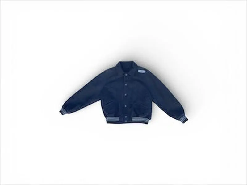 OBJ0015 LV Beaded World Map Varsity Jacket