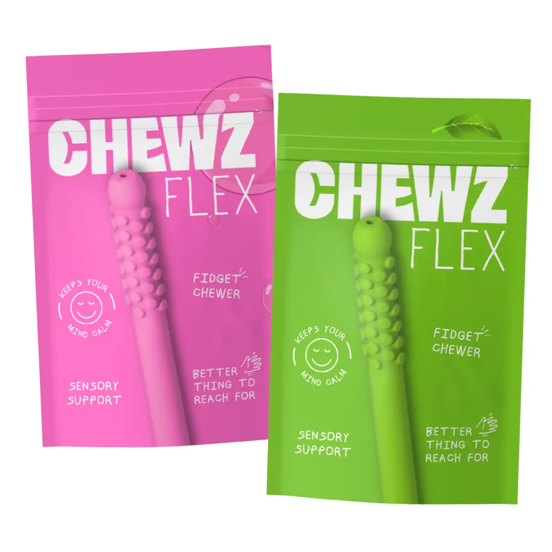 CHEWZ Flex Stress Relief, Craving Support to Break Bad Habits with Aroma Carrier