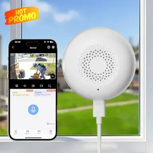 4K HD Wireless Window Security Camera, Dual-Band 5GHz/2.4GHz WiFi, Color Night Vision, AI Motion Detection (Person/Pet/Vehicle), 24/7 Recording, Two-Way Audio, Easy Install, Indoor Home Camera