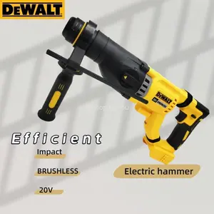 DEWALT DCH263 20V MAX Brushless Rotary Hammer Drill | SDS-Plus Concrete Drilling And Chiseling Tool For Construction Renovation And Professional Contractors | 26mm Capacity 0-950RPM 0-3600BPM 3 Mode Operation With E-Clutch And Vibration Control