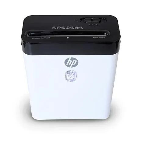 HP 8-Sheet Crosscut Shredder with 3.2-Gallon Bin