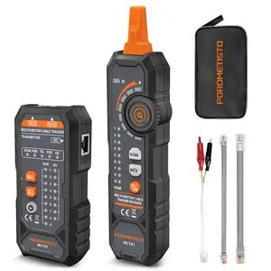 MCT01 RJ11 RJ45 Cable Tracker POE Network Wire Checker Cable Tester Cat5 Cat6 Test Network Tool Network Line Finder Wire Tracker
