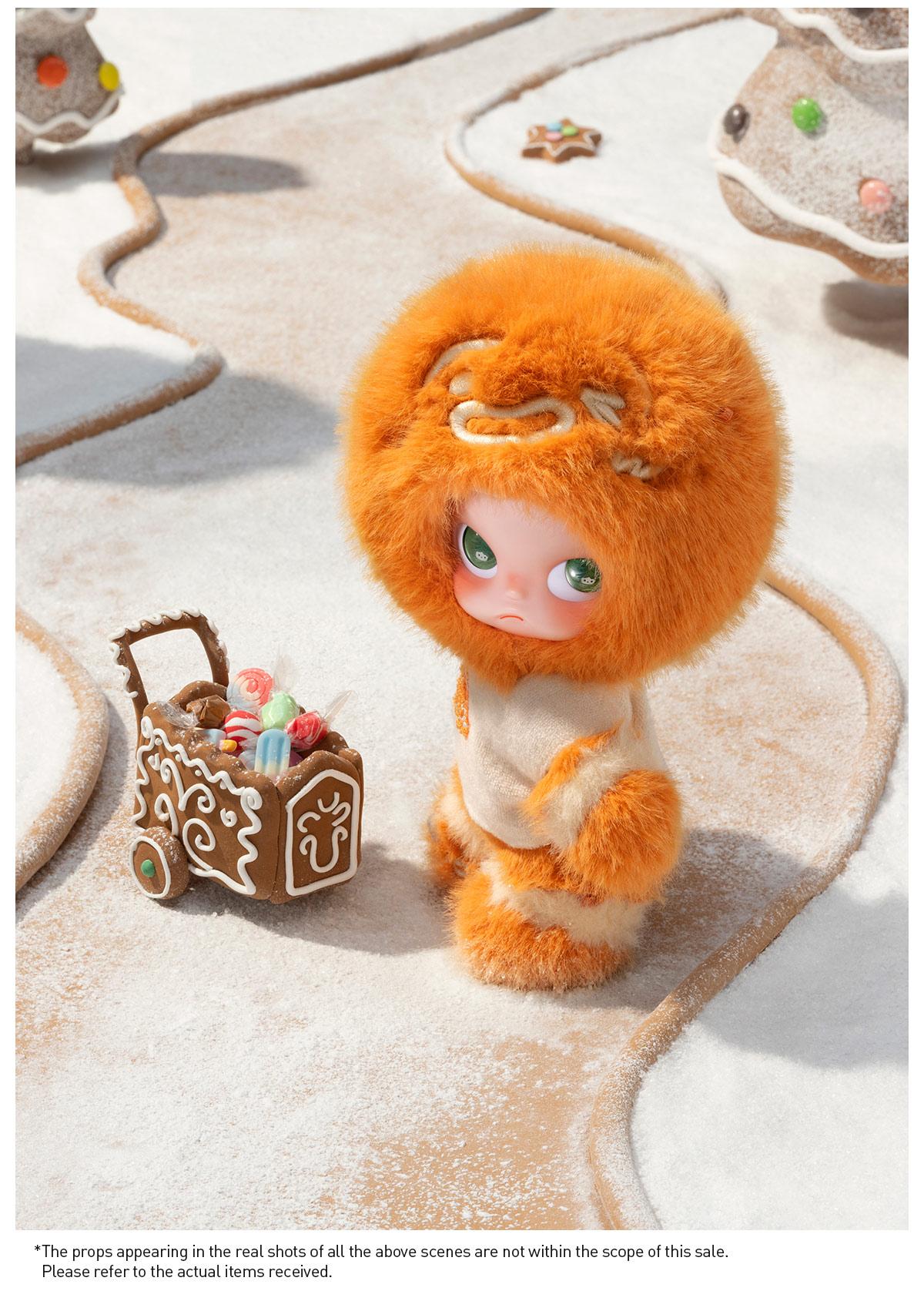 POP MART Zsiga Gingerbread Man 1/8 Action Figure