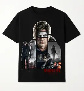 Leon S. Kenedy RE9 Requiem version Character 2026 Unisex T-Shirt , Best Gift for fan Resident Evil 9 Tee