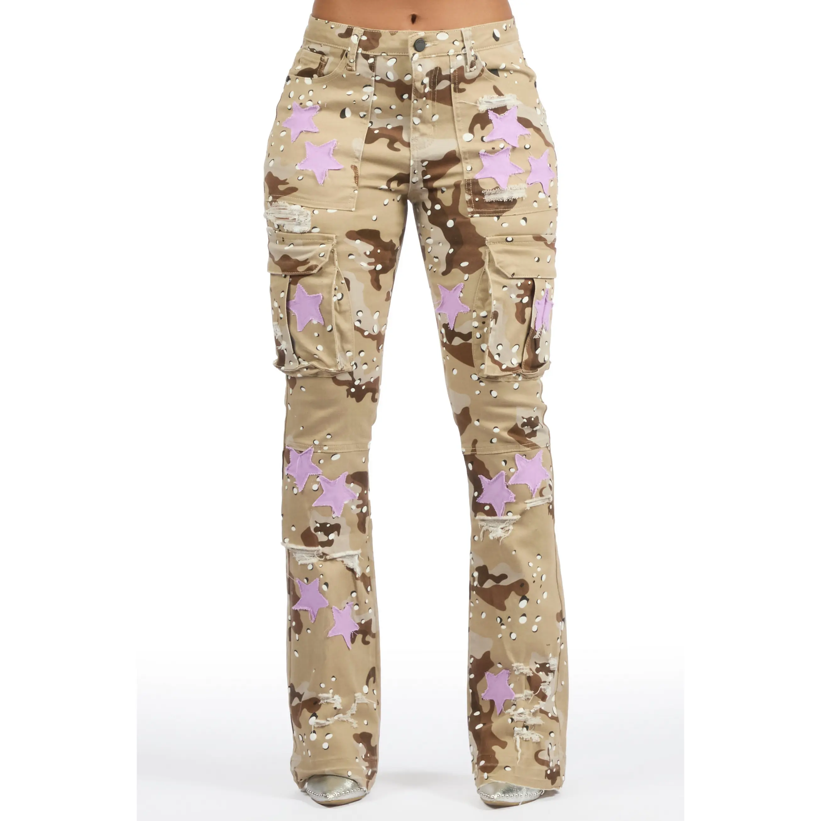Kamron Desert Camo Stacked Jean