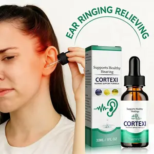 Eelhoe Cortexi Tinnitus Relief Ear Drops 30ml - Lavender Lemon & Grape Seed Oil Formula to Relieve Ear Ringing, Treat Ear Inflammation & Support Hearing Health