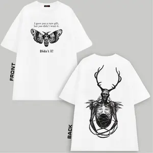 Hannibal Graphic T-Shirt – Thriller TV Series Fanwear Casual Tee