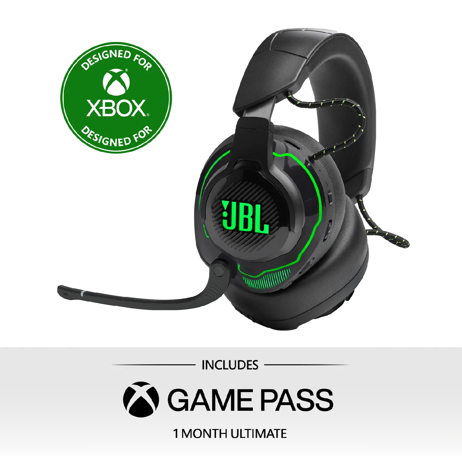 JBL Quantum 910X Wireless for XBOX, Wireless over-ear console gaming headset with head tracking-enhanced, Active Noise Cancelling and Bluetooth