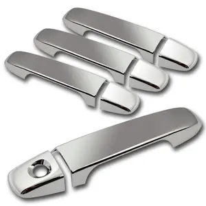 4PCS Chrome Door Handle Covers Caps Trim Compatible with 2012 - 2017 TOYOTA CAMRY 4-DOOR / SEDAN