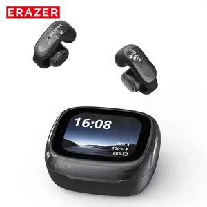 ERAZER XF28 Wireless Bluetooth Earbuds,High-quality Sound Earbuds,Earphones Built-in Mic,LED Touchscreen Wireless Headphones,Clear Call 30H Playtime,APP compatible with ios and Android systems,For Sports Running and Work