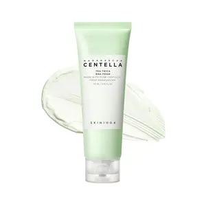 [SKIN1004] Madagascar Centella Tea-Trica Bha Foam 125ml - Soft & Creamy Foam Cleanser, For Blemish-Prone Skin, Oil Control