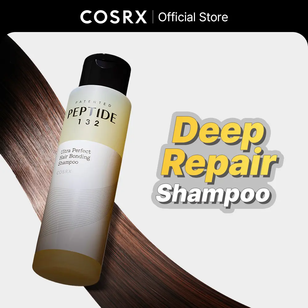 [COSRX Official] PEPTIDE-132 Ultra Bonding Unisex Itchy Scalp Shampoo 200mL - Haircare with Cleansing Hydrolyzed Keratin Deep Repair, Hydrating Care & Dandruff Treatment, Single, No, Cleanser, Hyaluronic Acid, Moisturizing Shampoo, Anti Frizz Shampoo