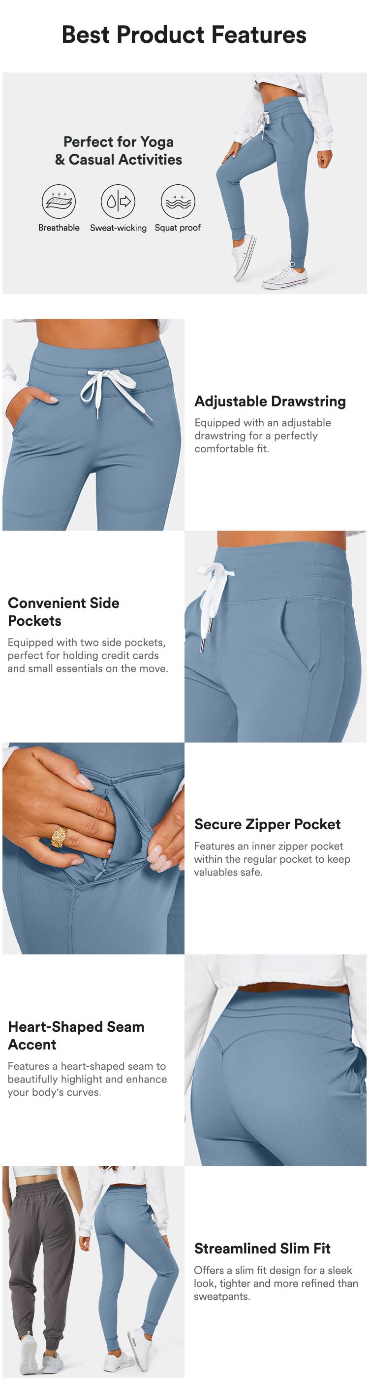 Halara Softlyzero Plush High Waisted Drawstring Side Pocket Plain Full Length Joggers Halara Softlyzero Plush High Waisted Drawstring Side Pocket Plain Full Length Joggers