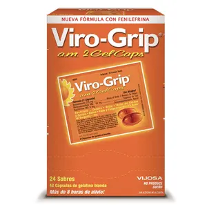 Viro Grp Am - Caja Completa 48 Capsulas Formula Original - Vitamin Supplement For Wellness and Immunity