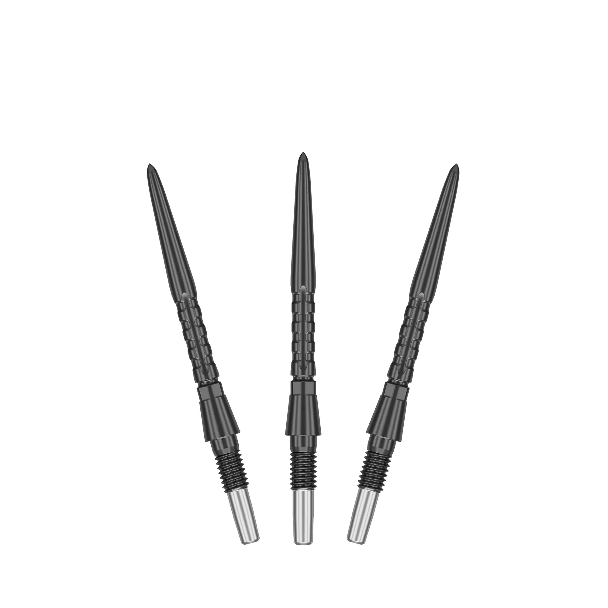 TARGET Darts Swiss Point Storm Dart Points, Surge (3 Pack Set of Tips) 26MM/30MM/35MM – Gold/Silver/Black | Change Dart Points, Swiss Storm Points, Professional Darts Accessories