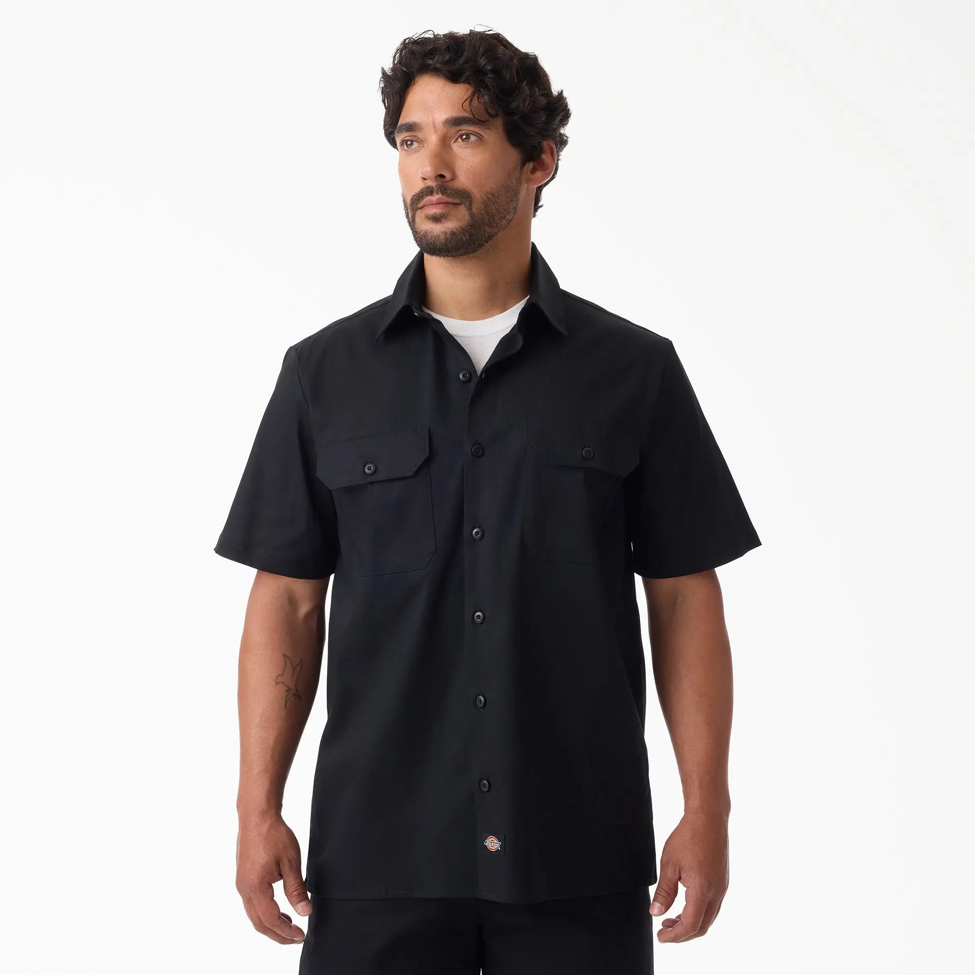 Dickies  Pro Series Work Shirt Man Cotton,Regular Fit Lightweight, Workwear Style
