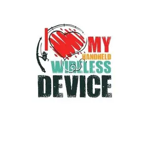USED-I Love My Handheld Wireless Device: 6x9 Dotgrid Notebook and Journal For A Fisherman by Publishing, Sydow Paperback (Paperback)