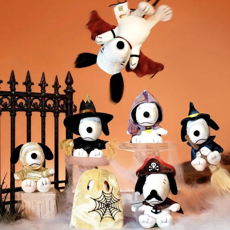 SNOOPY Mischief Party Series Blind Box - Unisex Cute Cartoon Mini Plushies, Sealed Random Single Box, Assorted Designs, Mini Gifts, Fun-Focused Styling, Quirky Collectible Toys, Birthday Surprise for Peanuts Fans, Dolls & Accessories, Adorable Collectible
