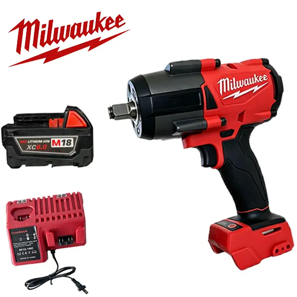 Milwaukee M18 1/2" Impact Wrench | 1,000 FT-LBS  Torque Brushless Power Tool for Mechanics, Auto Repair & Construction high hand tool heavy-duty hardware tool accessory industrial work