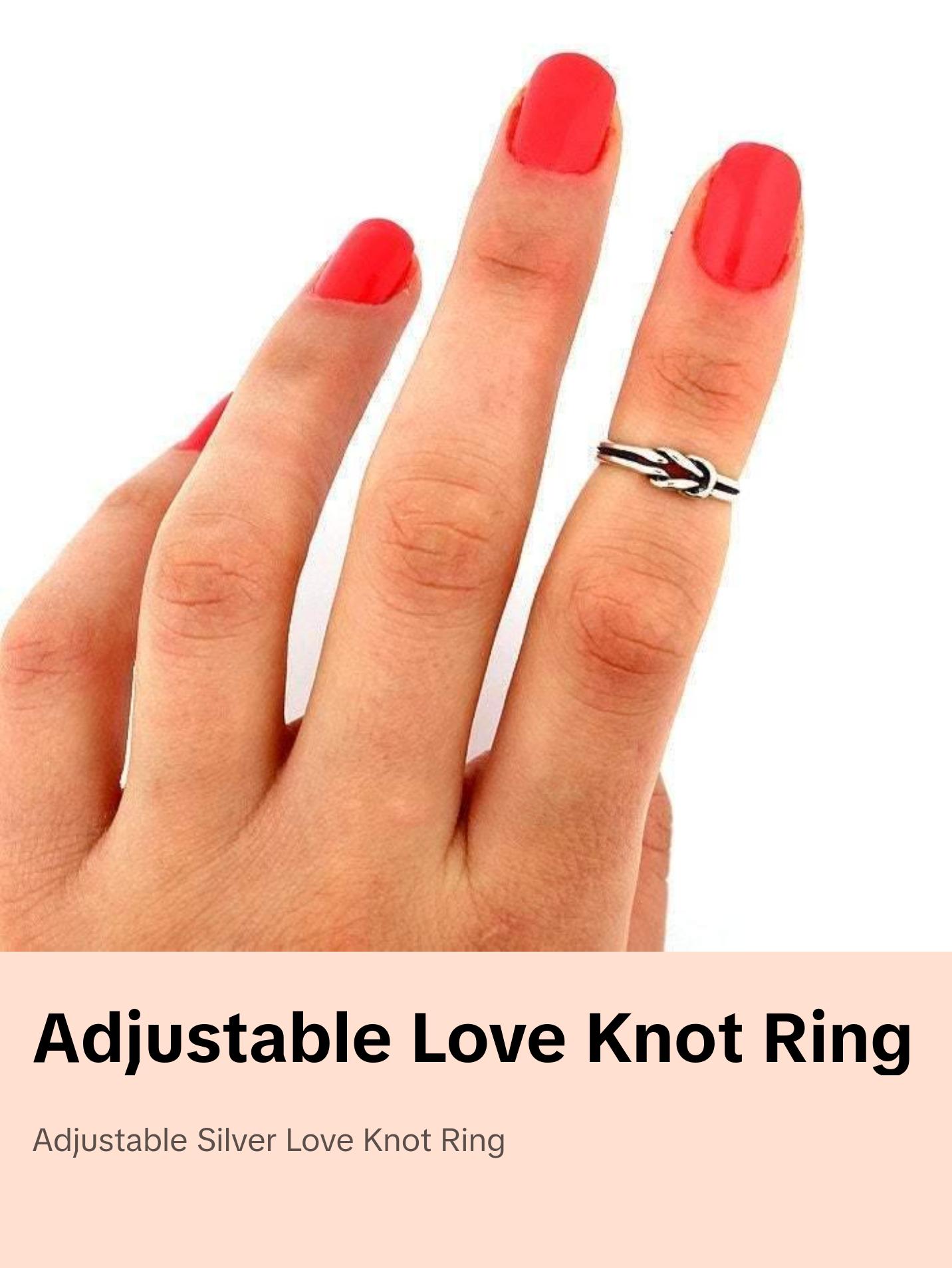 Love Knot Knuckle Ring