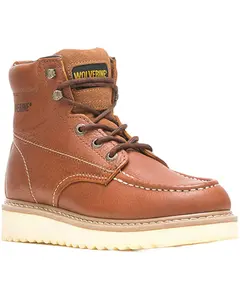 Wolverine Men's Moc Toe 6" Work Boot Steel - W08289