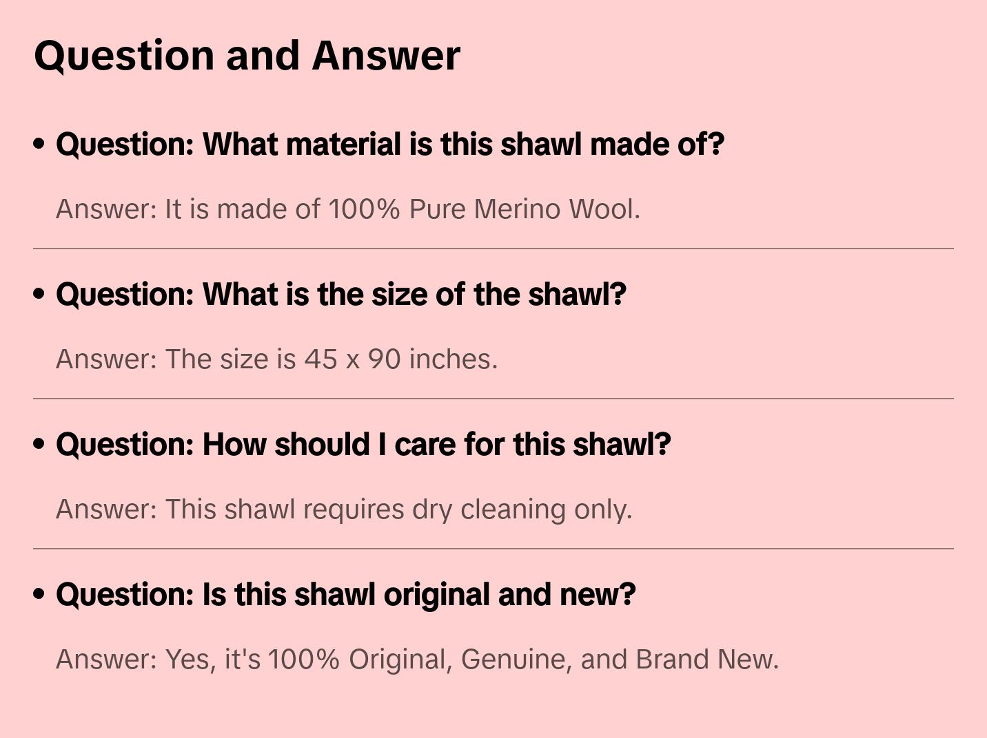 Handmade Pashmina Shawl - Mustard