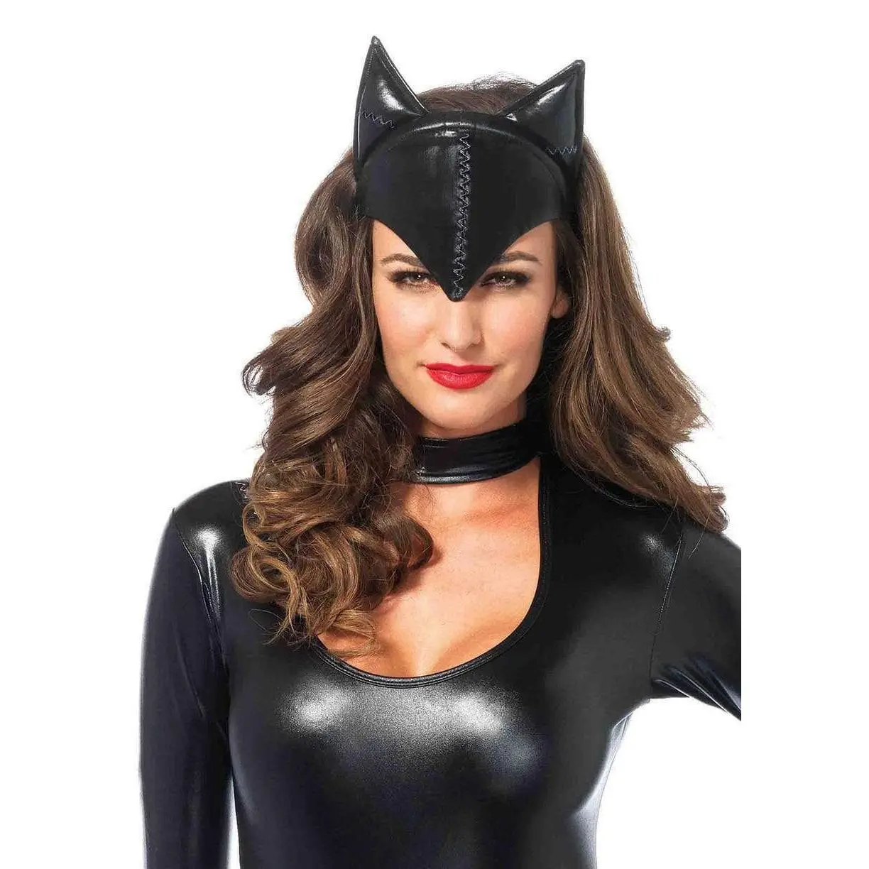 Cushioned Padded-Ears Comic Villain Cosplay Festival Mask, 1-Size Halloween Costume Accessory, Festive Event Party Masks & Supplies