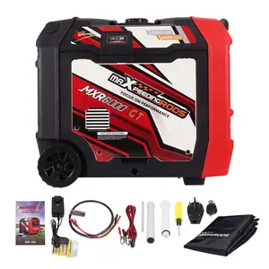 maXpeedingrods 6000W Portable Inverter Generator, Gas Powered RV Ready with Bluetooth App Monitor and CO Alarm for Camping & Outdoor Use