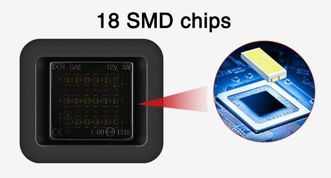 Nilight License Plate Lights Compatible with 2015 2016 2017 2018 2019 2020 Ford F150 Raptor Smoke Lens Black Housing 6000K White 2PCS Pack