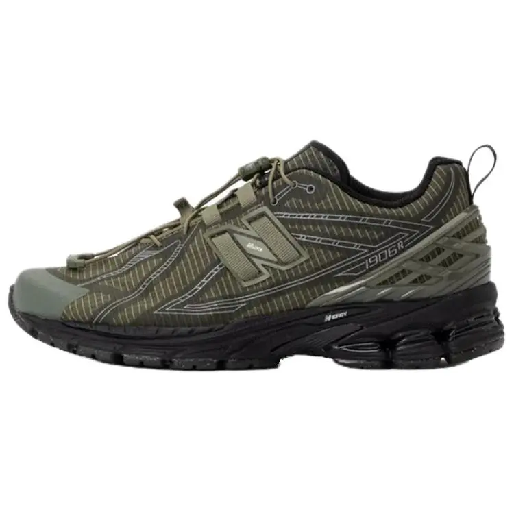 New Balance Men's 1906R Athletic Running Shoes - No Sew Pack Dark Olivine, Lightweight and Breathable for Daily Wear, Breathable Running Shoes, Road Running Shoes, Sports Running Shoes