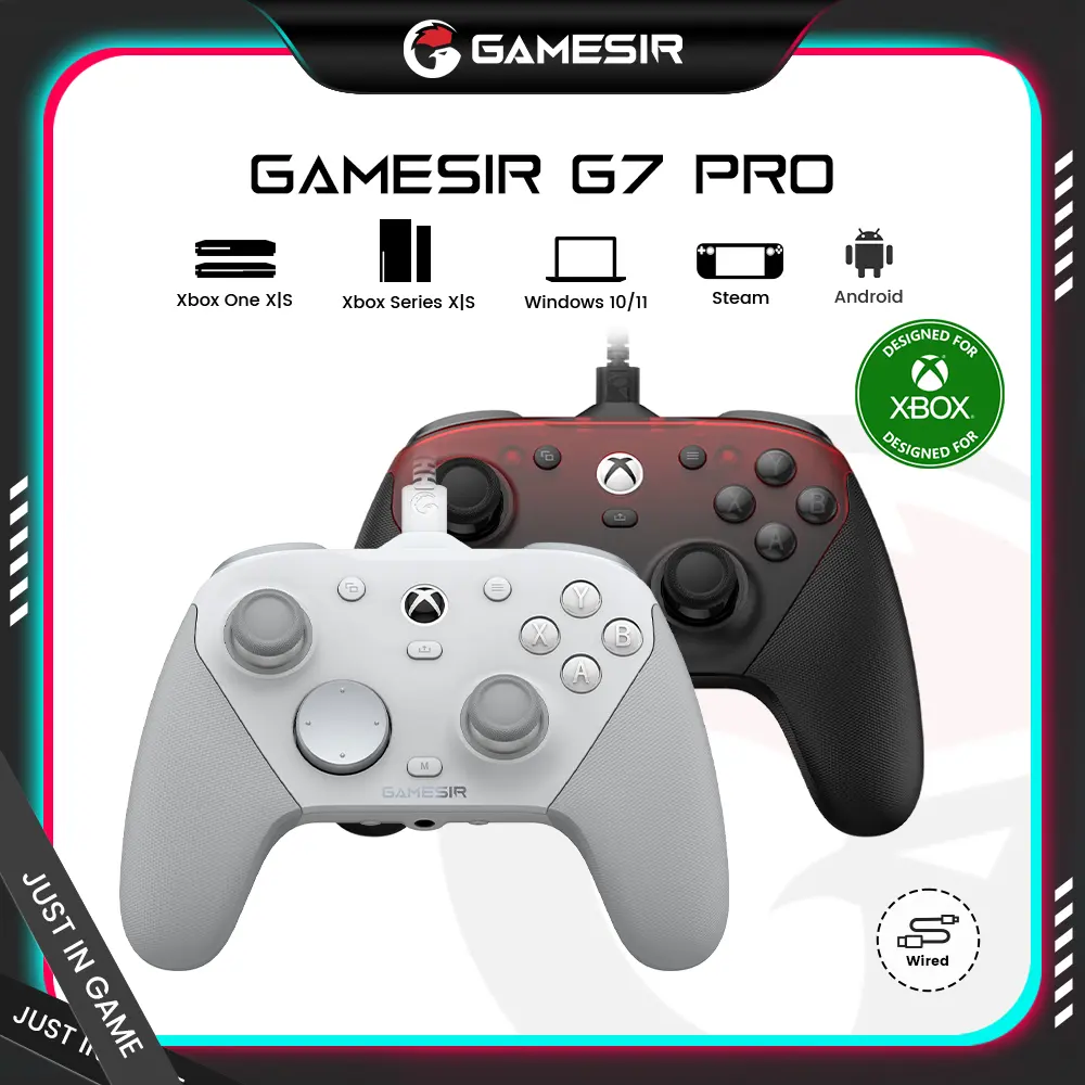 GameSir G7 Pro Flagship Controller – Wired for XBOX, Wireless for PC & Mobile