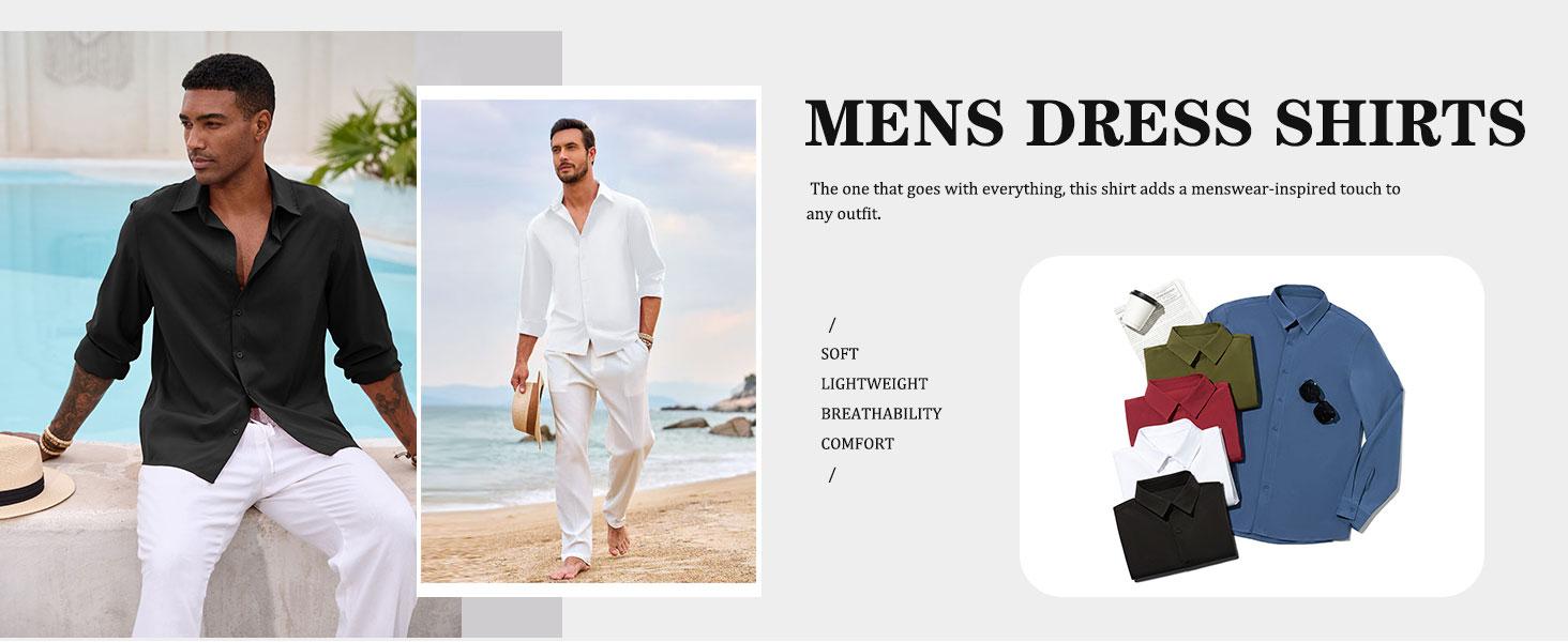 PASLTER Mens Distressed Henley Shirts Retro Long Sleeve Tee Shirts Casual Button Down Washed T-Shirts for Men PASLTER Mens Distressed Henley Shirts Retro Long Sleeve Tee Shirts Casual Button Down Washed T-Shirts for Men